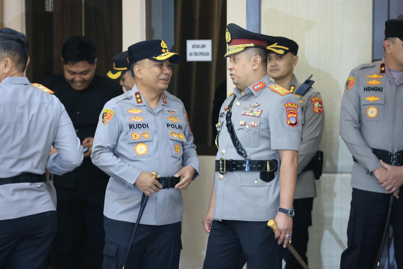 Sertijab PJU Mabes Polri dan Kapolda Jajaran, Kapolda Aceh Hadiri Langsung Prosesi di Mabes Polri