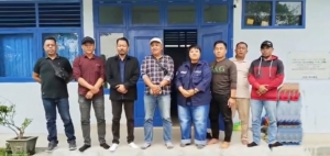 Miskomunikasi Atribut Logo, AJP dan IJTI Lampung Barat Sepakat Berdamai