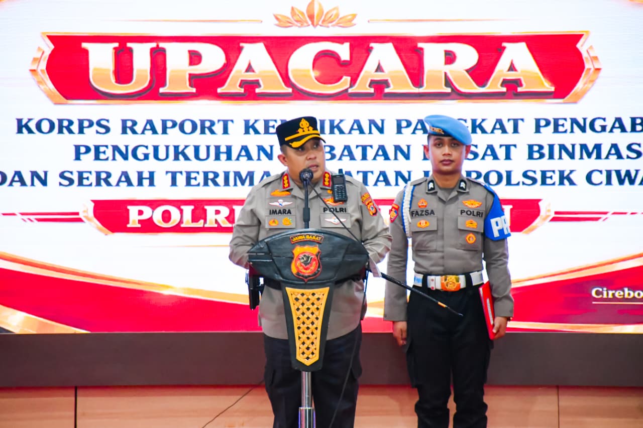Kapolresta Cirebon Tekankan Amanah Jabatan, Pejabat Baru Diminta Perkuat Pelayanan Masyarakat