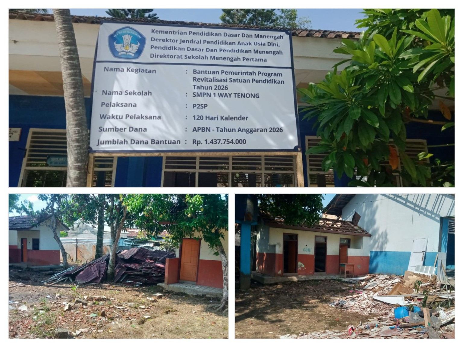 Dugaan Anggaran SMPN 1 Way Tenong Disorot, DPC AJP Siap Dorong Kejati Lampung Lakukan Audit